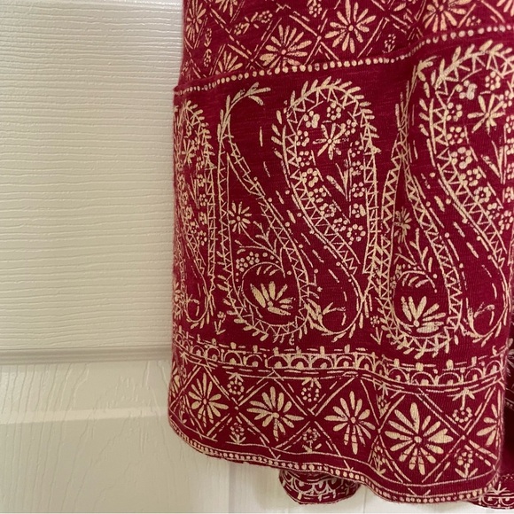 Fat Face Red Sheath Midi Dress Crew Neck - Picture 6 of 8